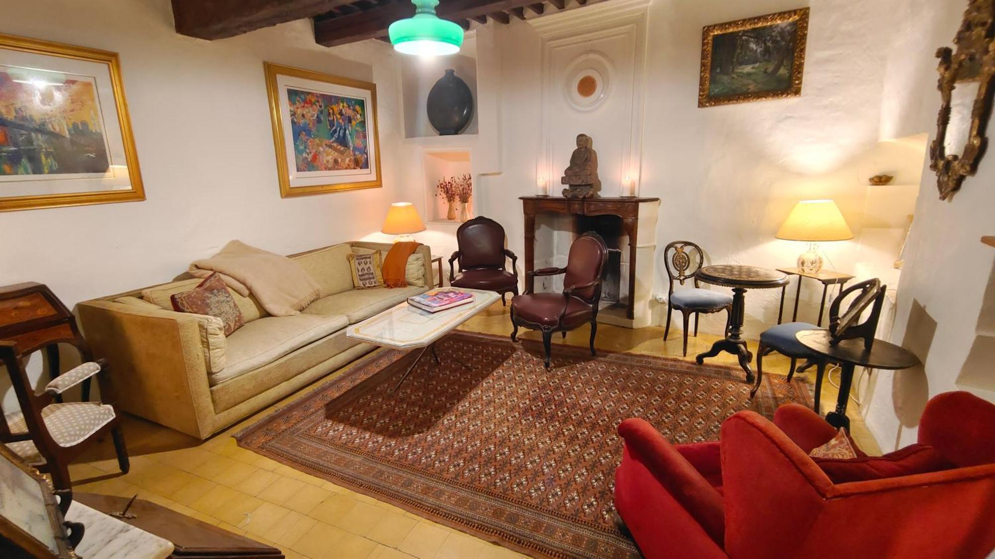 Bed and Breakfast Rue Du Chateau A Cabrieres D'Avignon Экстерьер фото
